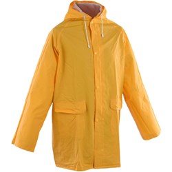 Pro Choice Yellow 3/4 Length PVC Rain Jacket - SMCS SAFETY